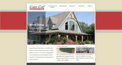 Desktop Screenshot of capecodsiding.com